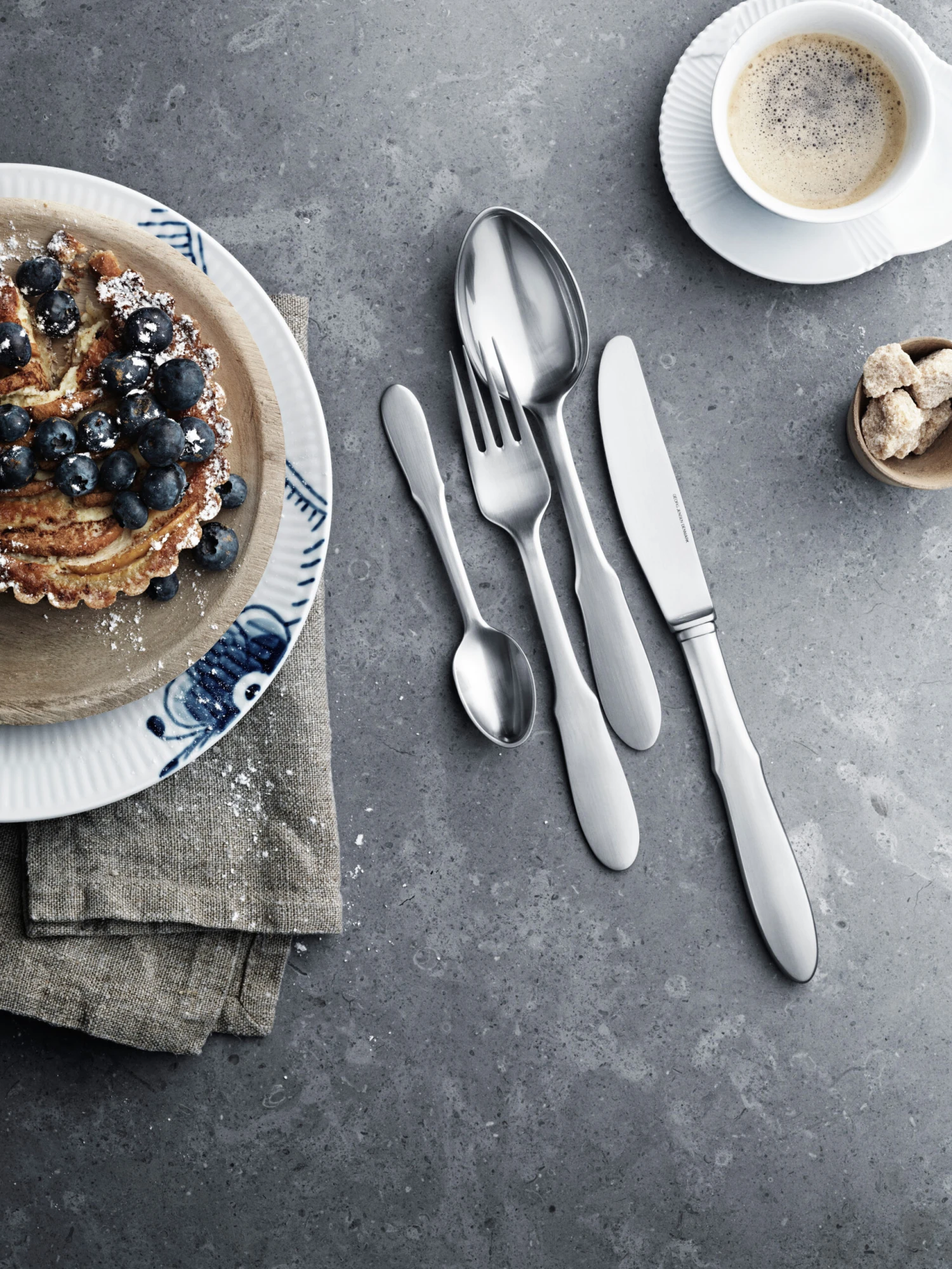 Georg Jensen Mitra Matte Dinervork 2 Georg Jensen Mitra Matte Dinervork - Afbeelding 2