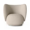 Ferm LIVING Rico Lounge Stoel Bouclé