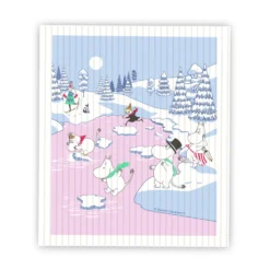 Moomin Vaatdoekje Winter 2022 14,5x17 Cm
