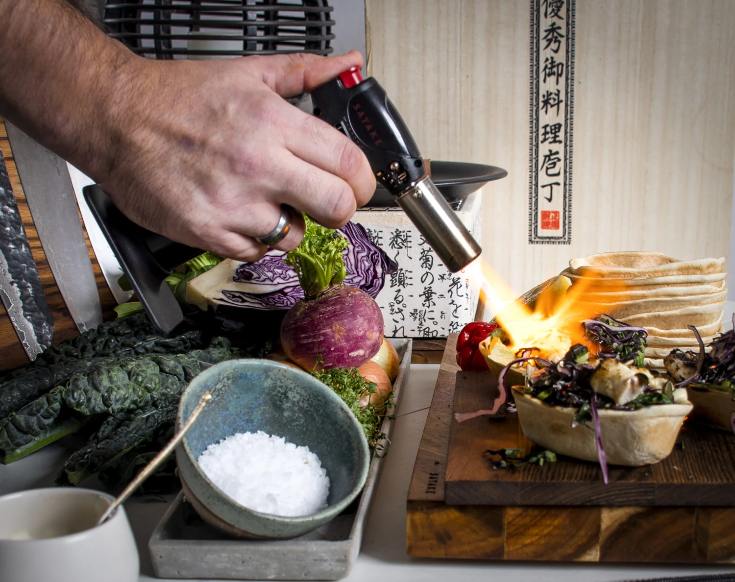 Satake Flame King Keukenbrander Gas 2 Satake Flame King Keukenbrander Gas - Afbeelding 2