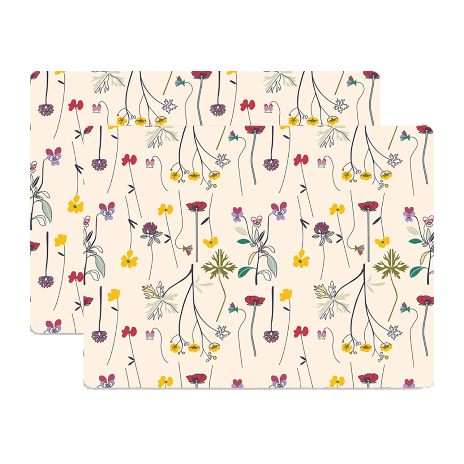 Herbarium Placemat 30x40 Cm 2-pack 1 Herbarium Placemat 30x40 Cm 2-pack