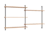 Moebe Wall Shelving Ws.85.2.B
