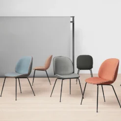 Gubi Beetle Dining Chair Fully Upholstered Stoel -Filskars Winkel beetle stol galleri a95e4a8b32
