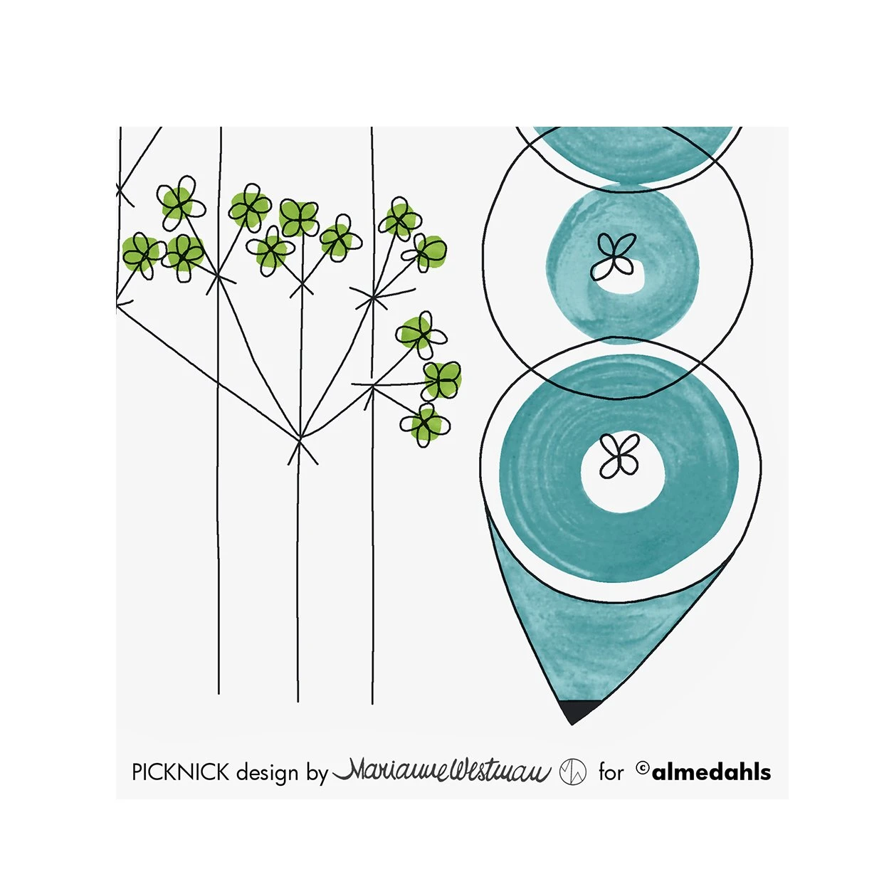 Picknick Servetten 20-pack 1 Picknick Servetten 20-pack