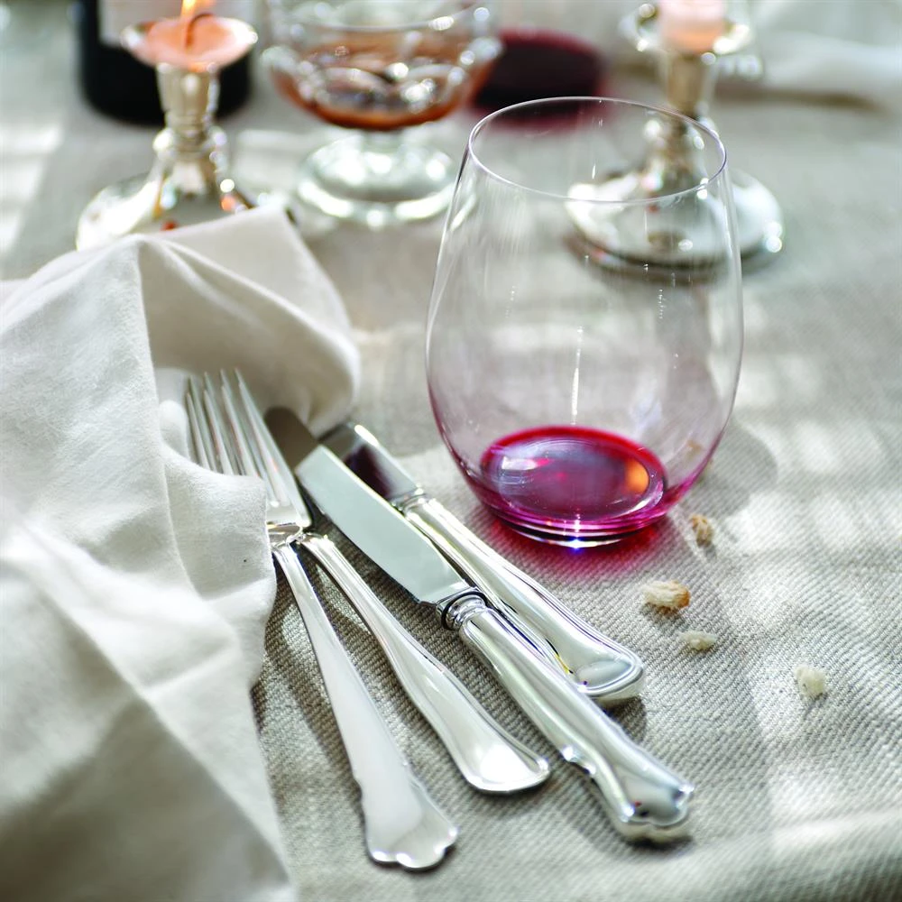 Gense Chippendale Dinervork Zilver 2 Gense Chippendale Dinervork Zilver - Afbeelding 2