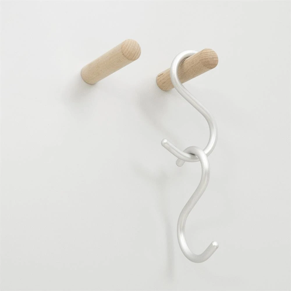 Wood Haak 2-pack 2 Wood Haak 2-pack - Afbeelding 2