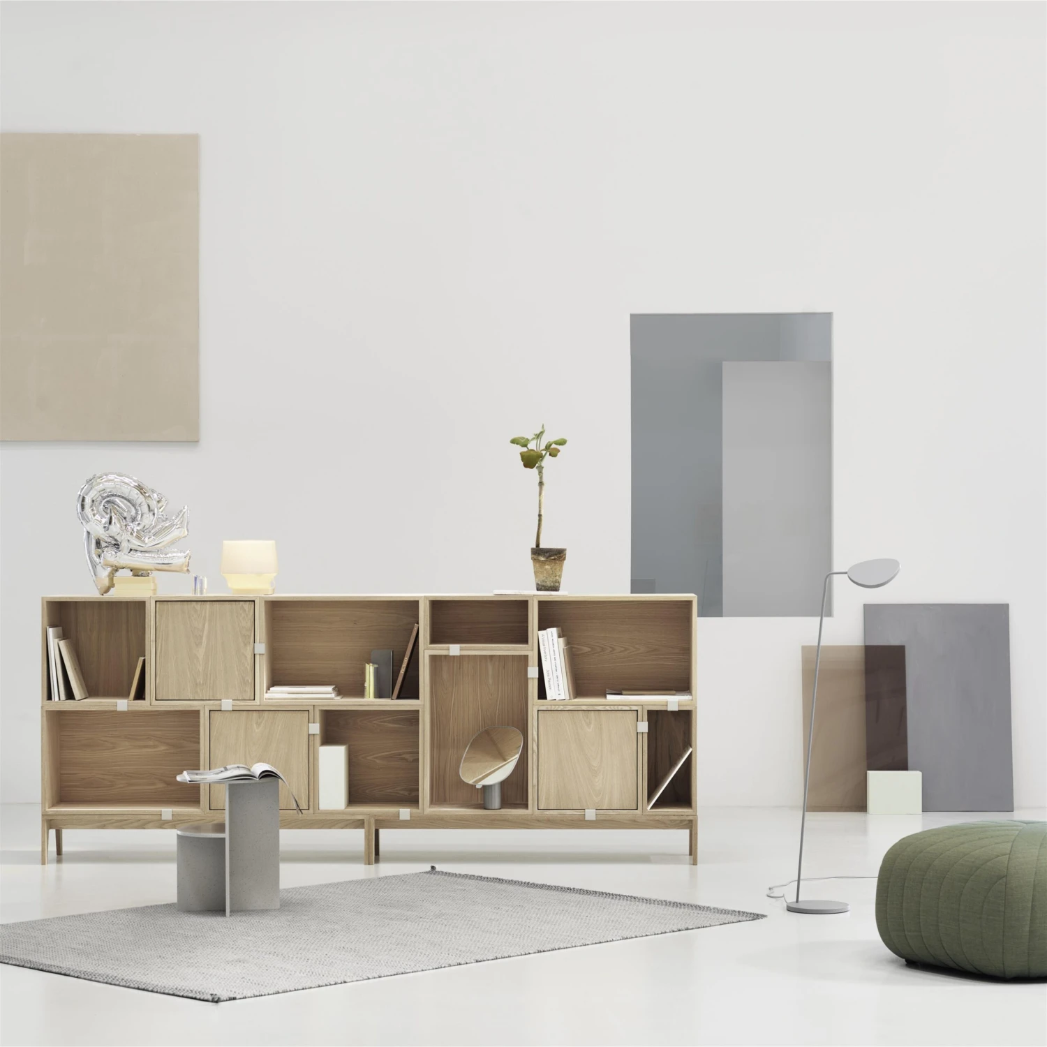 Muuto Stacked 2.0 Kast Met Achterwand - Groot 2 Muuto Stacked 2.0 Kast Met Achterwand - Groot - Afbeelding 2